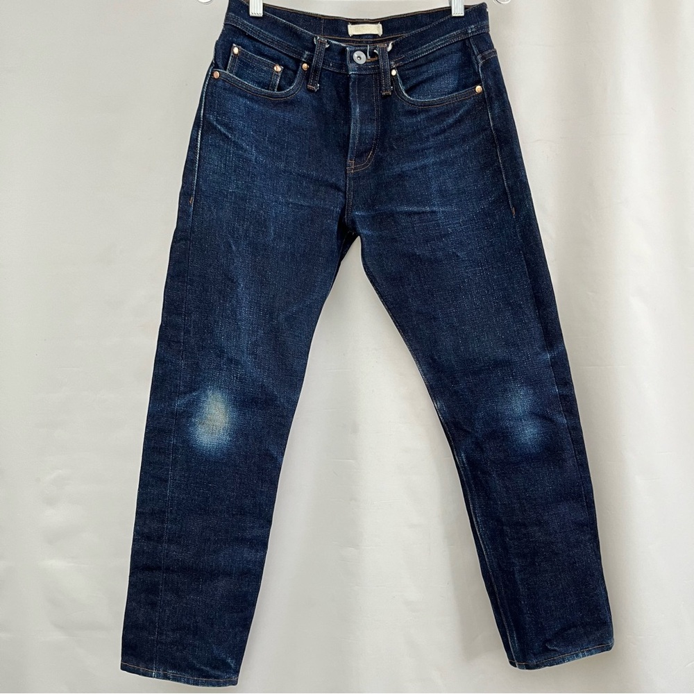 The Unbranded Brand Jeans 21oz Selvedge Size 29 Heavyweight tapered Denim ub221